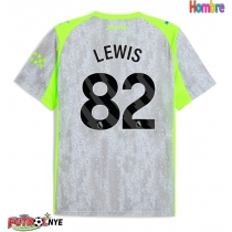 Camiseta Manchester City Rico Lewis #82 Tercera Equipación 2025-26 manga corta